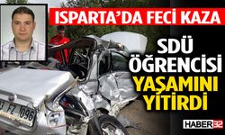Isparta – Antalya karayolunda feci kaza: 1 ölü