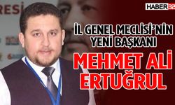 İl Genel Meclisi’nin yeni Başkanı Mehmet Ali Ertuğrul