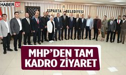 MHP Isparta Teşkilatından Başkan Başdeğirmen’e ziyaret...