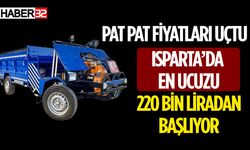 Isparta'da Pat Pat Fiyatları Uçtu