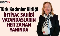Türk Kadınlar Birliği’nden ihtiyaç sahibi vatandaşlara yardım eli