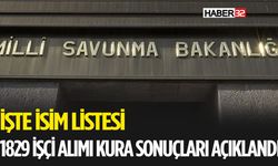 MSB 1829 İşçi Alımı Kura Sonuçları Açıklandı