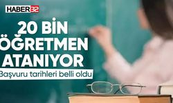 20 Bin Öğretmene Atama Müjdesi