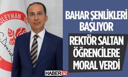 SDÜ'de Bahar Şenlikleri Start Alıyor