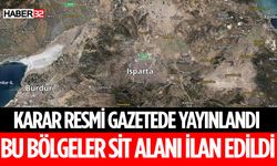 Isparta'da Tarihi Alanlar SİT Alanı İlan Edildi