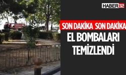 Eğirdir Gölü'nde Bulunan El Bombaları Temizlendi