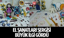 El Sanatları Sergisi Isparta'da Açıldı