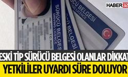 Sürücü Belgesi Eski Olanlar Dikkat