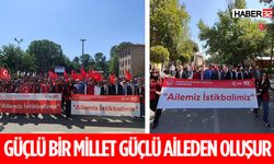 Aile Haftası Kapsamında Isparta'da Yürüyüşü Düzenlendi