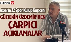 Isparta 32 Spor Kulüp Başkanı Özdemir’den Çarpıcı Açıklamalar