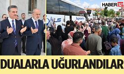 Isparta’dan hacı adayları kutsal topraklara uğurlandı