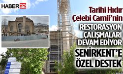 Tarihi Hıdır Çelebi Camii’nin tadilatı için ek ödenek desteği