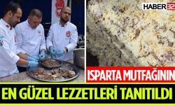 Isparta'nın yöresel lezzetleri tanıtıldı