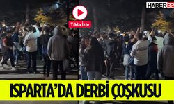 Isparta'da Fenerbahçe Galibiyeti Kutlanıyor