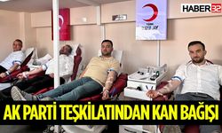 AK Parti Isparta Teşkilatından kan bağışı