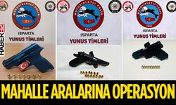 Isparta’da Emniyetten mahallelerde operasyon