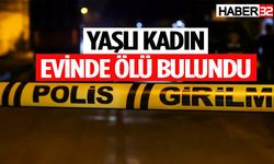 Yaşlı kadın evinde ölü bulundu...