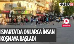 Isparta'da Onlarca İnsan Yola Döküldü