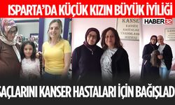 Küçük Beren, Saçlarını Kanser Hastaları İçin Bağışladı