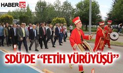 SDÜ'de “Fetih Yürüyüşü”