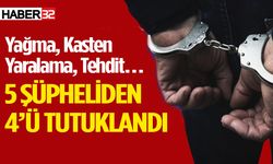 Polis o şahısları kıskıvrak yakaladı: 4 tutuklama