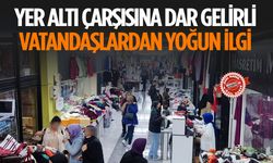 Isparta'da Yer Altı Çarşısı Dar Gelirli Vatandaşların Uğrak Noktası Oldu