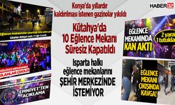 Isparta halkı şehir merkezinde eğlence mekanı istemiyor