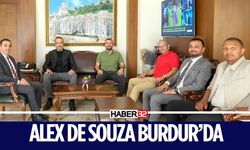 Alex de Souza Burdur'u Ziyaret Etti