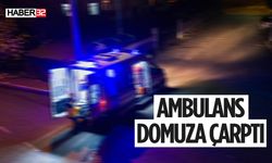 Ambulans Önüne Çıkan Domuza Çarptı