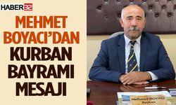 Mehmet Boyacı’dan Kurban Bayramı mesajı