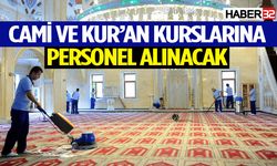 Cami ve Kuran Kurslarına personel alınacak