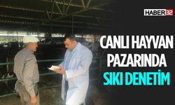 Isparta'da Hayvan Pazarlarına Sıkı Denetim