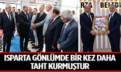 KKTC Cumhurbaşkanı Tatar Isparta Belediyesini ziyaret etti