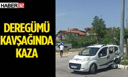 Deregümü kavşağında kaza