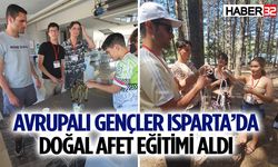 Isparta'da Uluslararası "Doğal Afetlerde Güçlü Bir Gençlik İçin" Projesi Tamamlandı