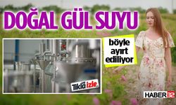 Doğal Gül Suyu sentetikten böyle ayırt ediliyor