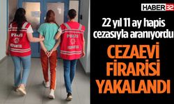 22 yıl 11 ay hapis cezasıyla aranan firari yakalandı