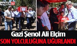 Gazi Şenol Ali Elçim toprağa verildi