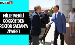 Milletvekili Gökgöz’den Rektör Saltan’a Ziyaret