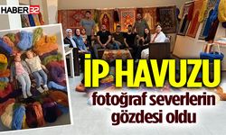 İp havuzu fotoğraf severlerin ilgi odağı oldu