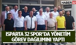 Isparta 32 Spor’da yönetim görev dağılımını yaptı