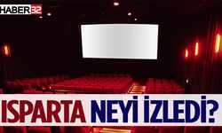 Isparta'da kaç kişi sinemaya gitti?