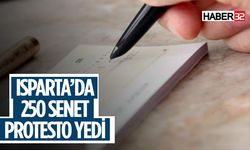 Isparta'da 250 Senet Protesto Yedi