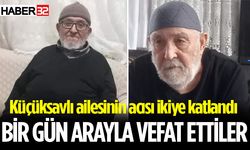 İki kardeş bir gün arayla vefat etti