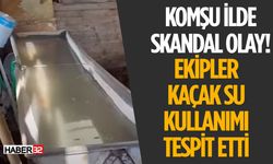 Burdur Belediyesi'nden Kaçak Su Kullanımına Karşı Sert Mücadele