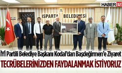 Yalvaç Belediye Başkanı Kodal’dan Başkan Başdeğirmen’e Ziyaret