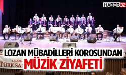 Lozan Mübadilleri korosundan müzik ziyafeti