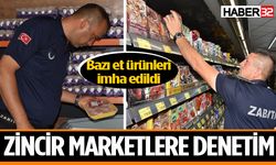 Zabıtadan Zincir Marketlere Denetim