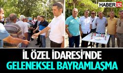 İl Özel İdaresi'nde geleneksel bayramlaşma