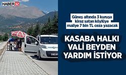 Karayolları ve defterdarlık memurları köylülerin ürünlerine satış yasağı koydu